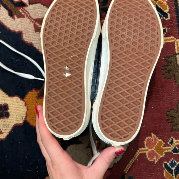 Denim patchwork vans - Picture 4 of 4